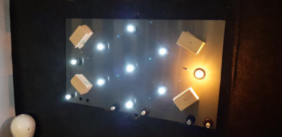 Ich verwende stromsparende LEDs, die jedoch ein unnatrliches Licht im Vergleich zu einer standardmigen Glhlampe (s. Kegel 6) produzieren.